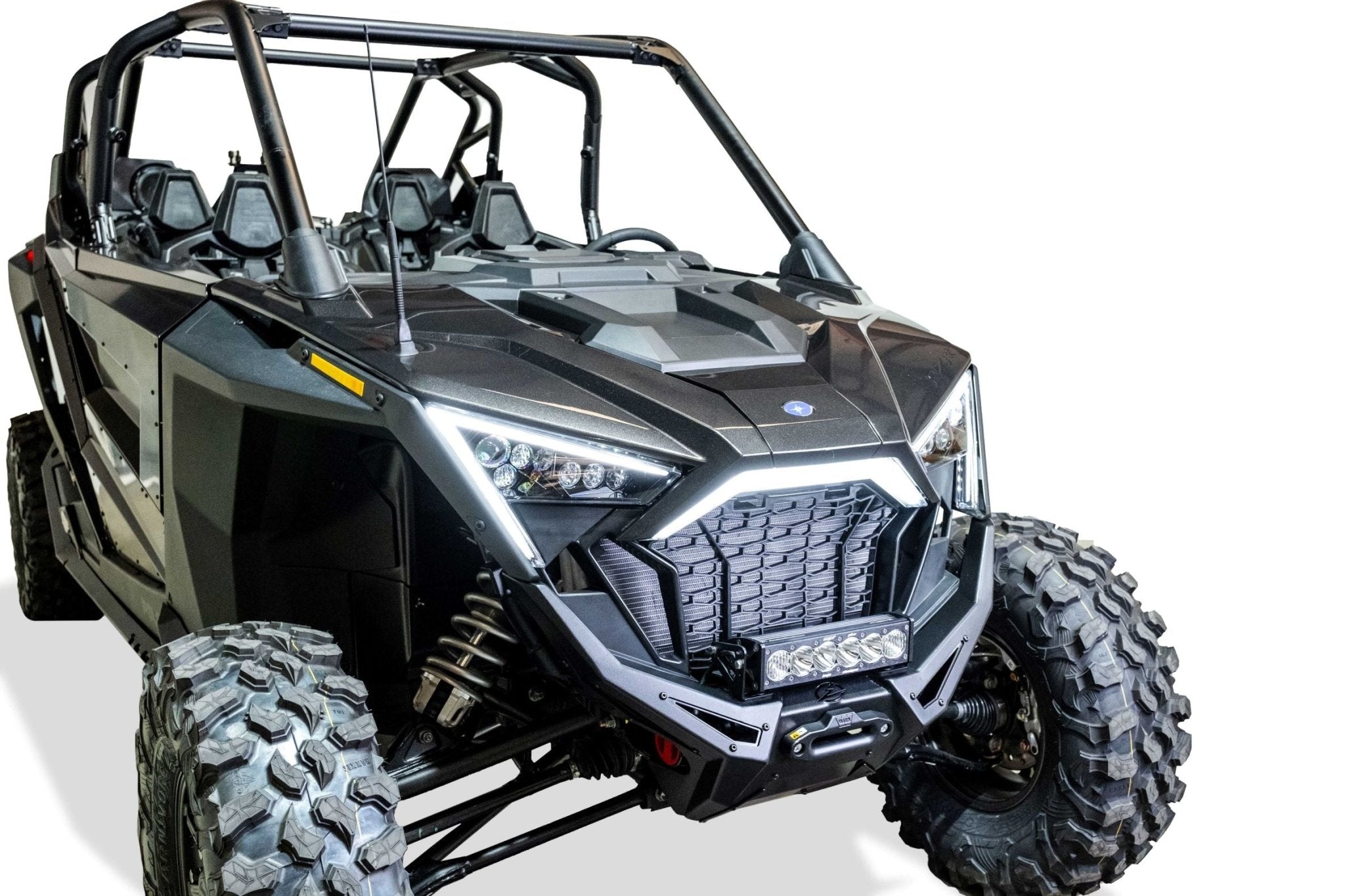 Elektric Offroad Volt Series Winch Front Bumper for Polaris RZR Pro XP