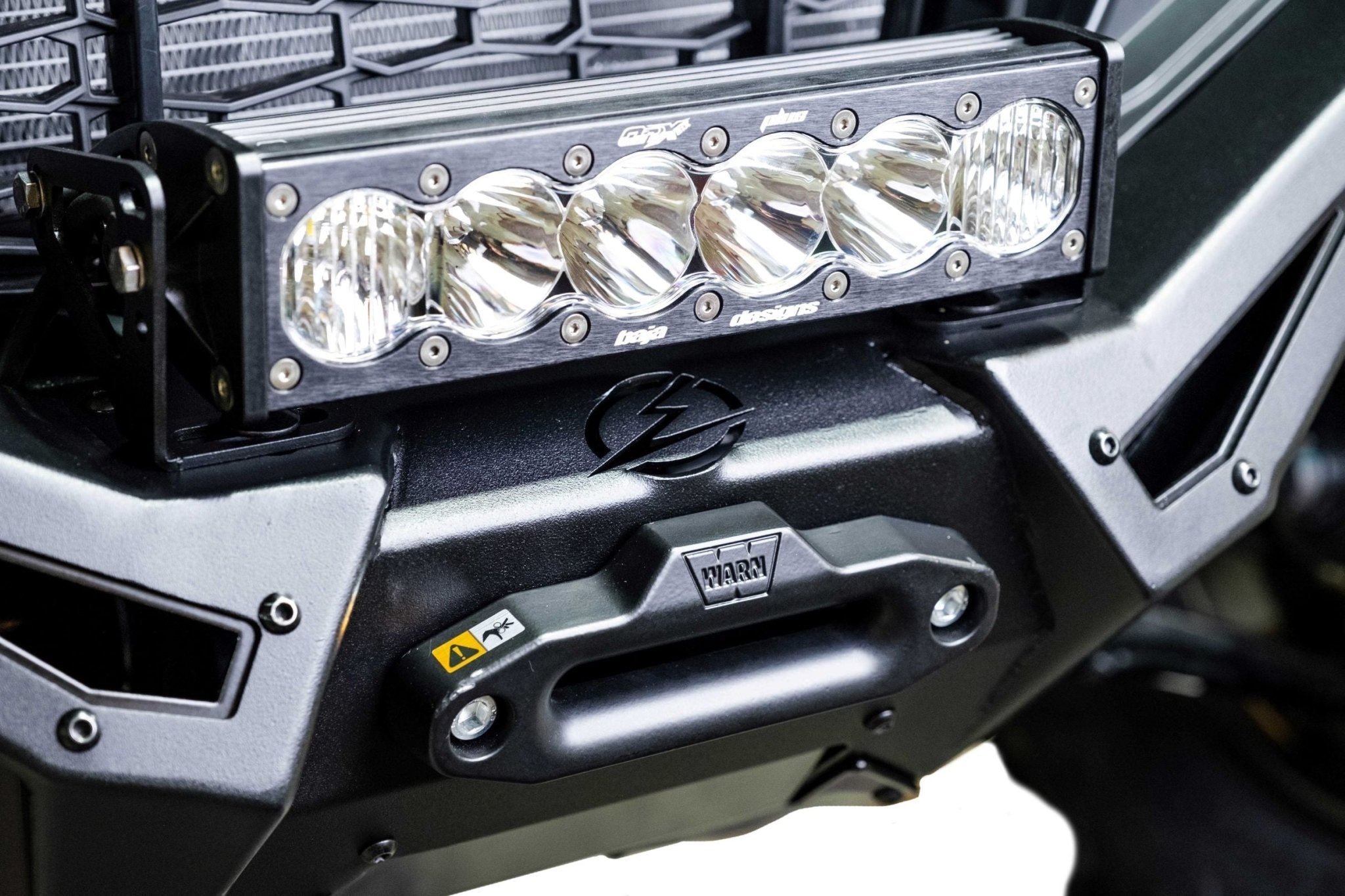 Elektric Offroad Volt Series Winch Front Bumper for Polaris RZR Pro XP