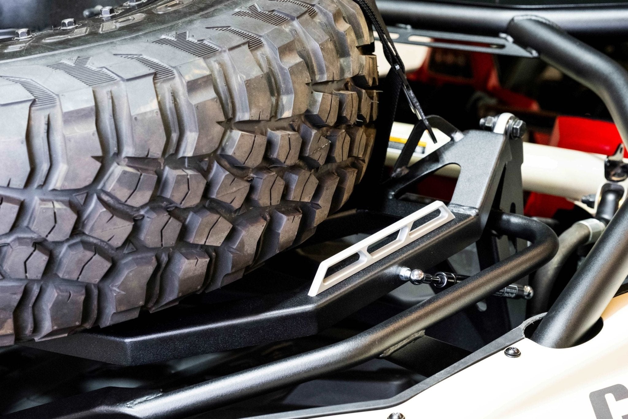 Elektric Offroad Volt Series Baja Spare Tire Rack for 2017+ Can-Am X3