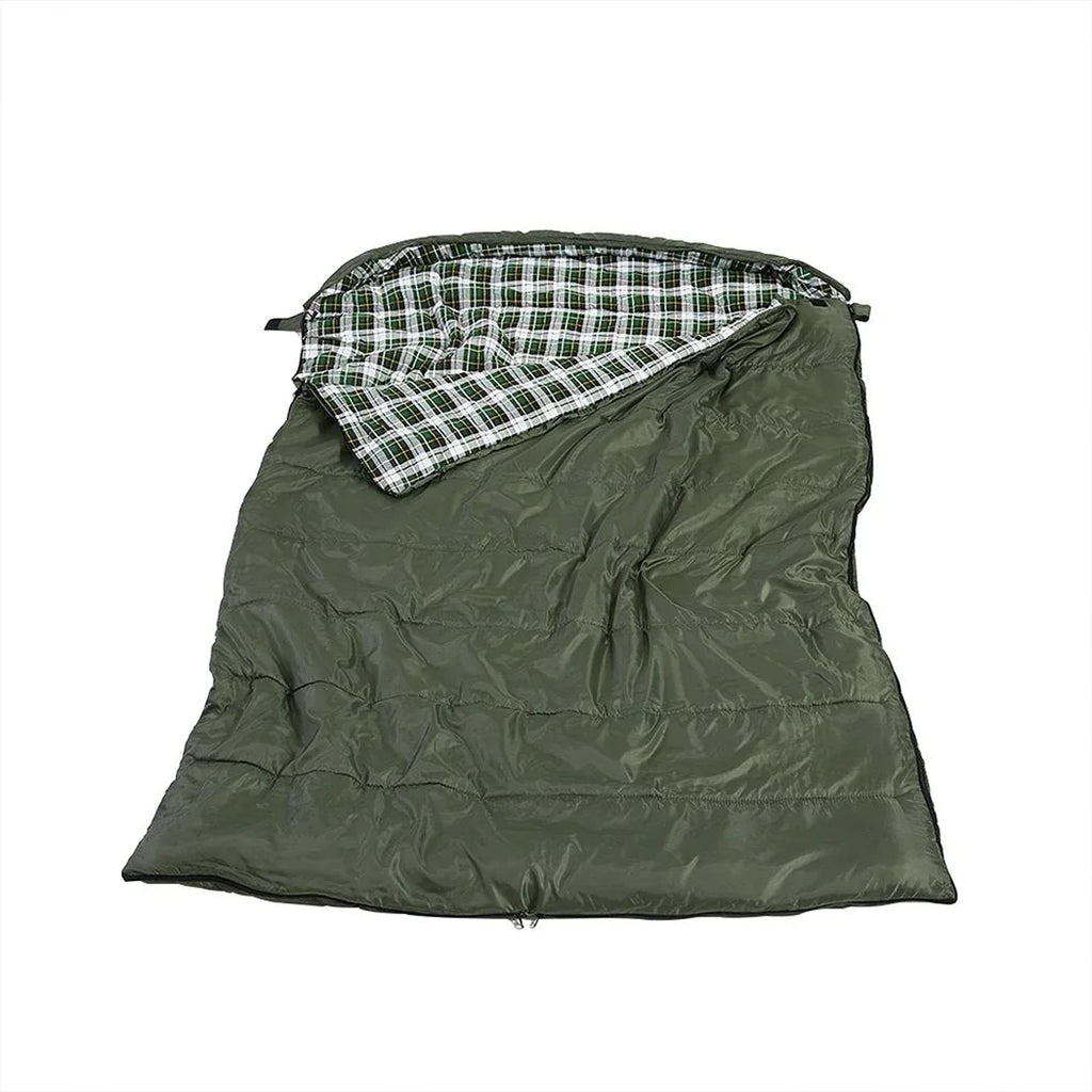 Mountview Sleeping Bag Double Bags Outdoor Camping Hiking Thermal -10?