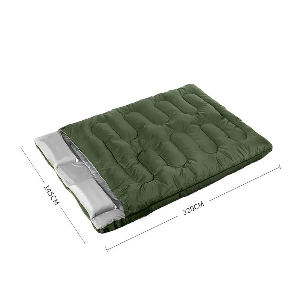 Mountview Sleeping Bag Double Bags Outdoor Camping Thermal -10? Hiking