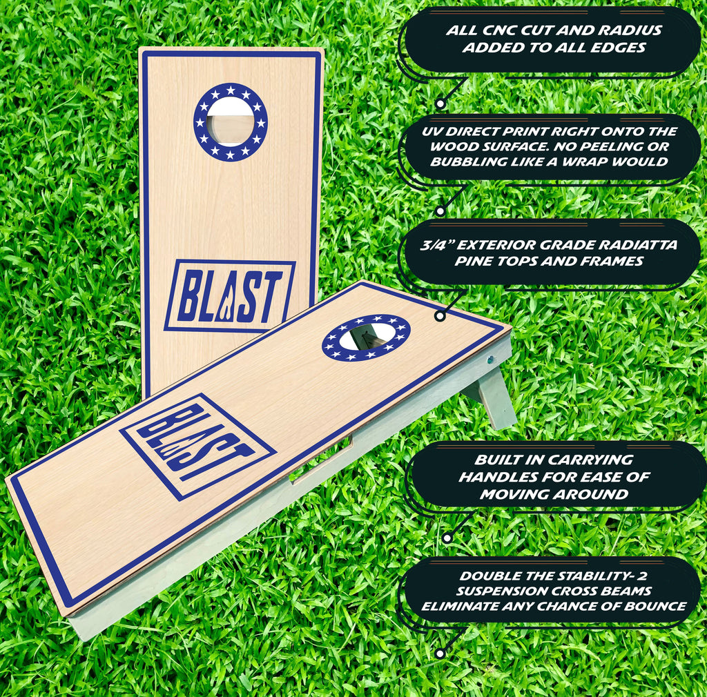 Buck In Cornfield Cornhole Board Set