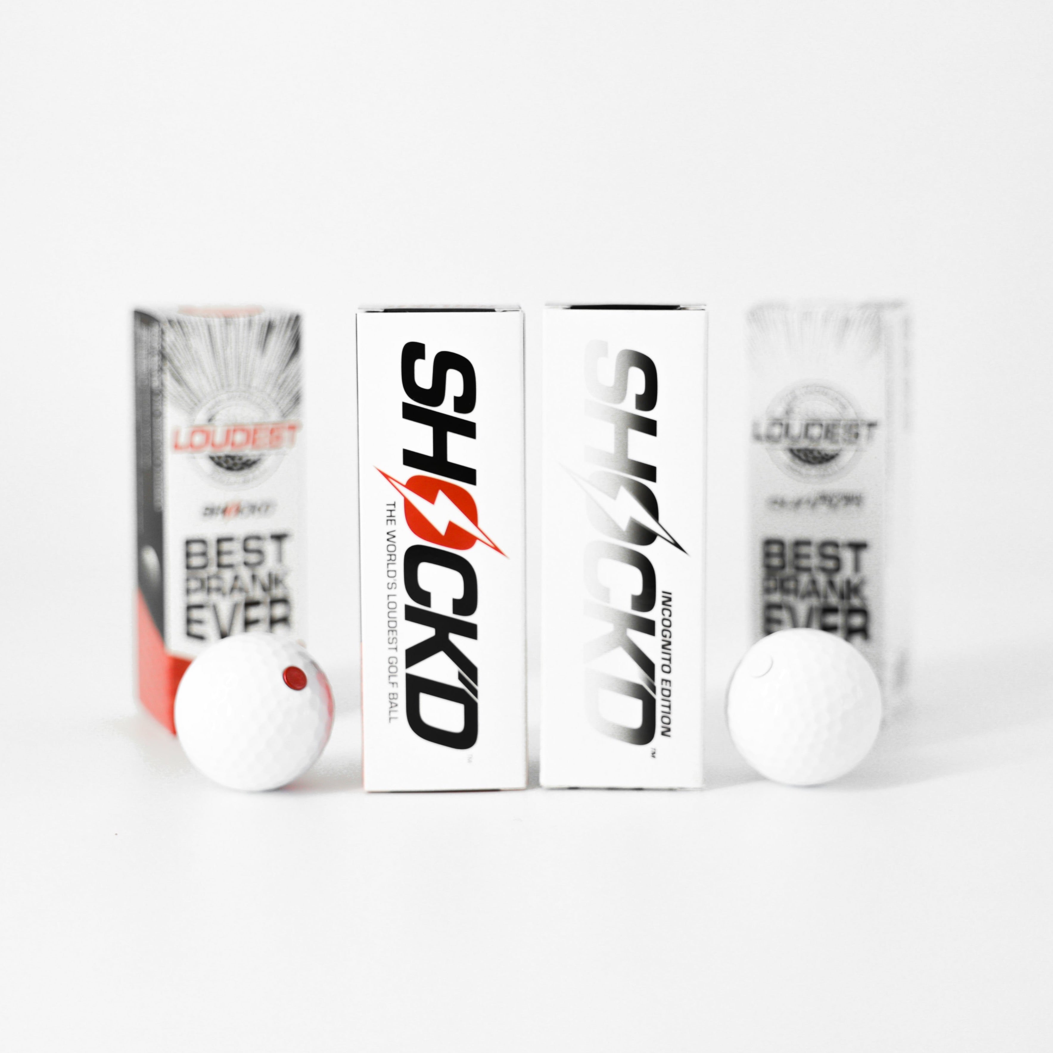 SHOCK'D Golf Balls