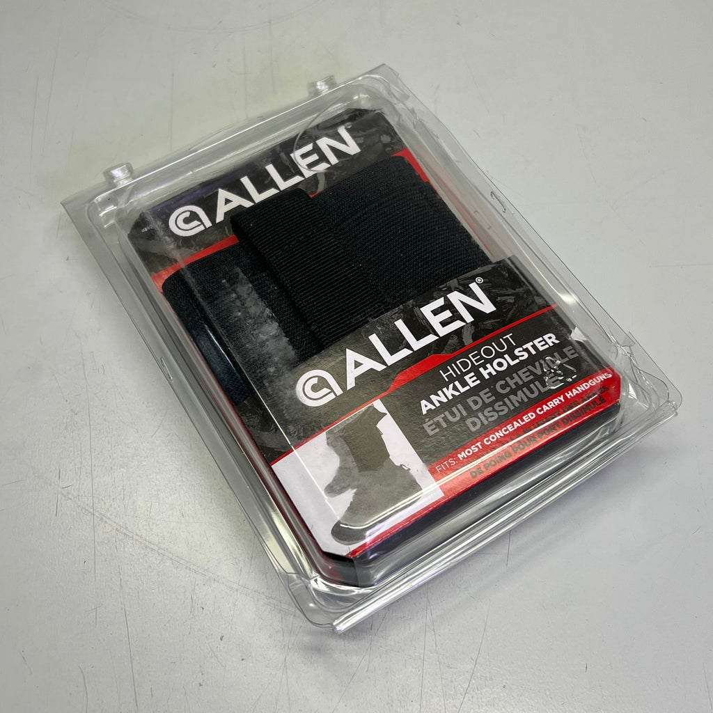 ALLEN Hideout Ankle Firearm Holster Ambidextrous Use Fits Most Hand Guns 44255