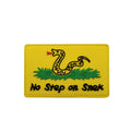 No Step on Snek morale Patch - Durable Embroidered Tactical Morale Patch for Collectors and Enthusiasts