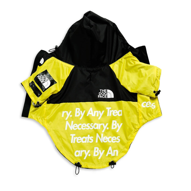The Dog Face Windproof Waterproof Reflective Pet Cat Dog Jacket