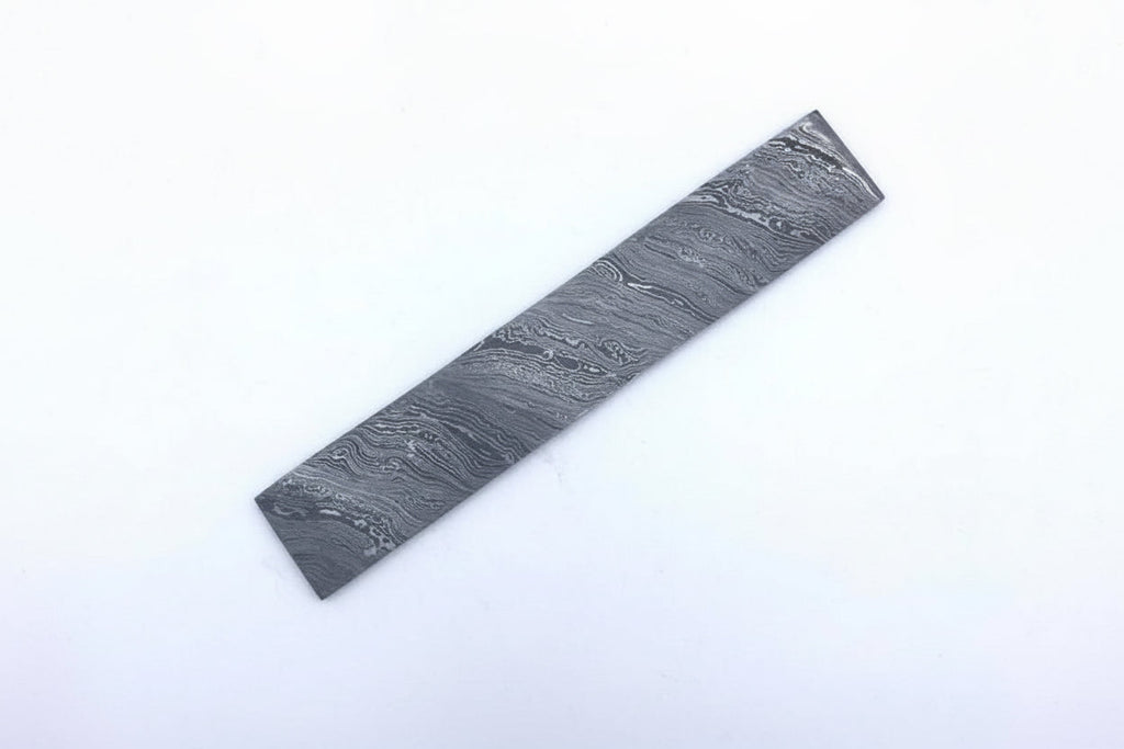 10” Damascus Steel Blank Billet- Blade For Knife Making DE-0054