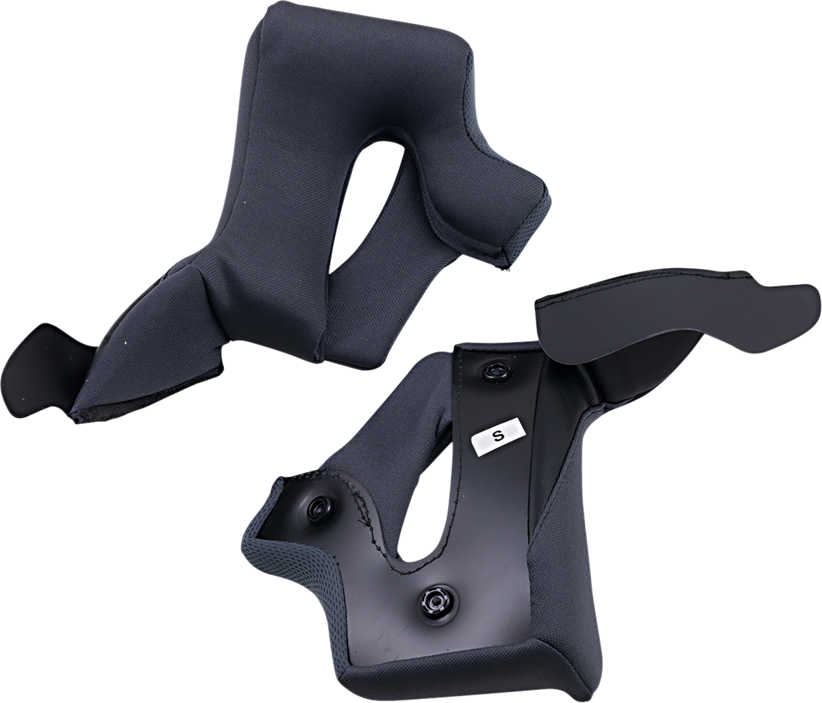 Z1R, Z1R Warrant Cheek Pads - Black - Small by Z1R, Part Number 0134-2684