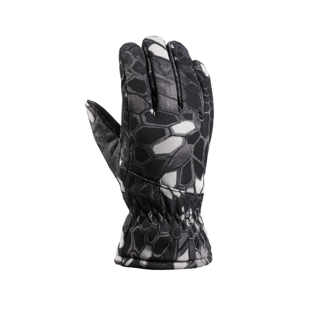 Autumn And Winter Fleece-lined Thickened Camouflage Tactics Ski Warm Gloves