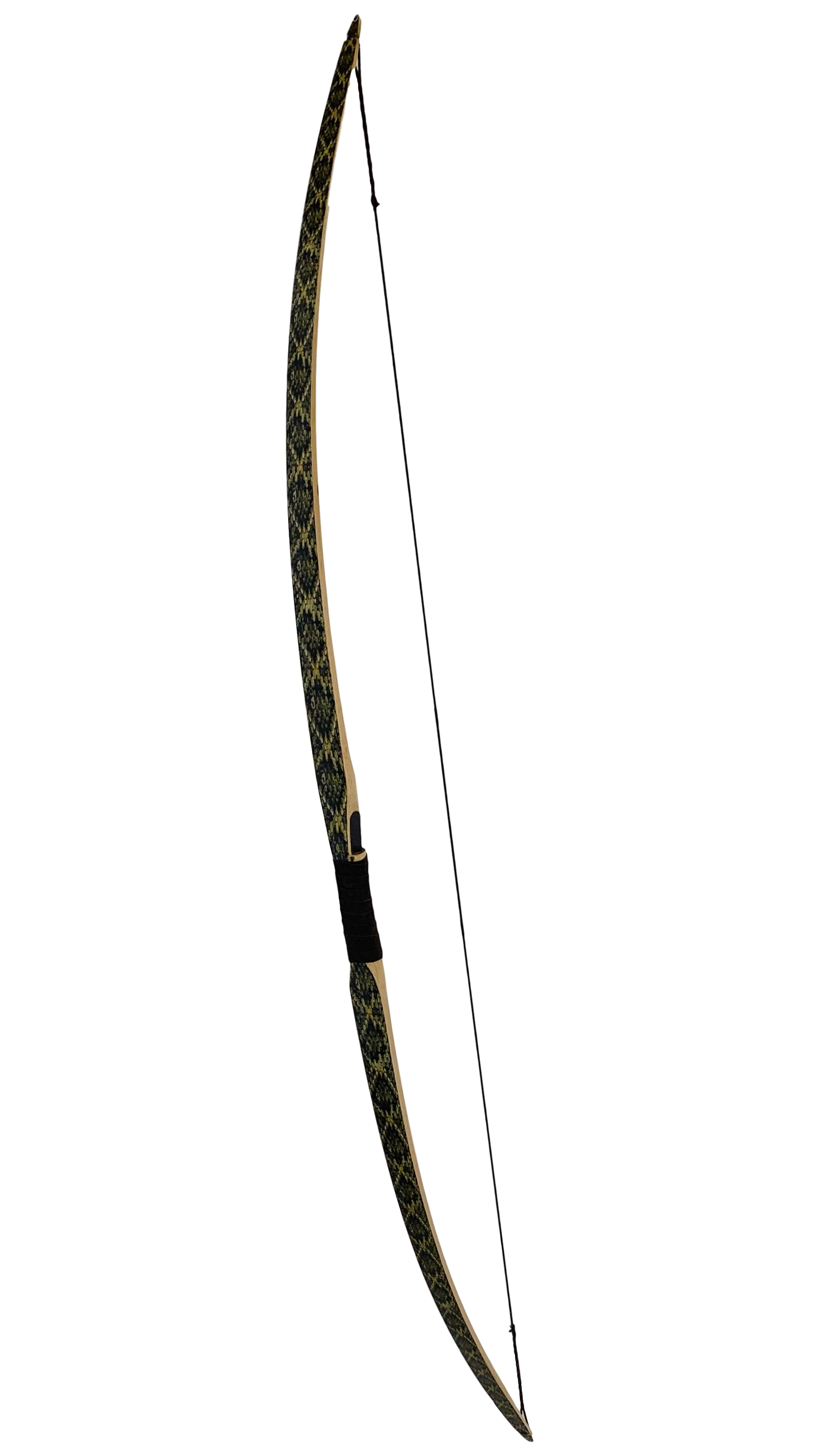 Snake River Longbow - Rattlesnake Skin