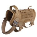 Tactical Dog Harness for Large Dogs - Durable, Adjustable, and Comfortable Design