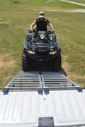 QuadBoss, QuadBoss Bifold Ramp 50x72 - Lightweight Aluminum PowerSports Ramp with Adjustable Security Straps
