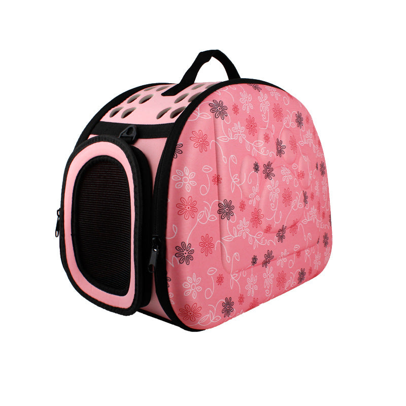 Pet Space Foldable Handbag Out Portable Pet Shoulder Bag Printing