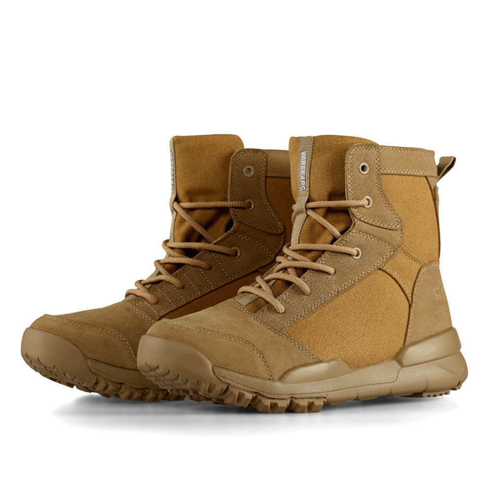 Outdoor Military Boots for Men and Women - High-Top Tactical Footwear