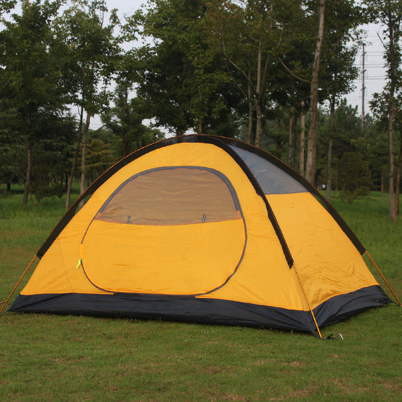 Outdoor Camping Tent - Double-Layer Aluminum Pole Design for Superior Durability