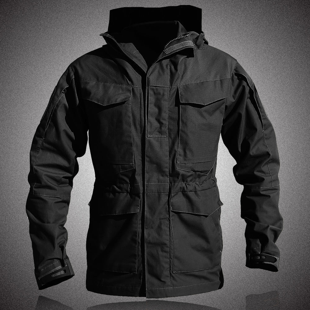 Men's Tactical Windbreaker Jacket for Outdoor Adventures