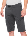 100% Ridecamp Shorts - Charcoal - US 28 40029-00007
