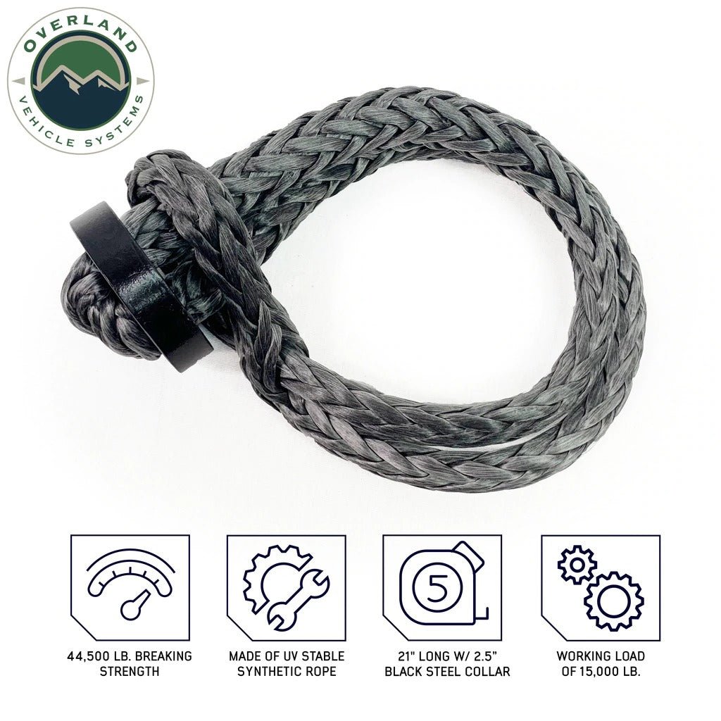 Overland Vehicle Systems 5/8" Soft Shackle 44,500 lb.