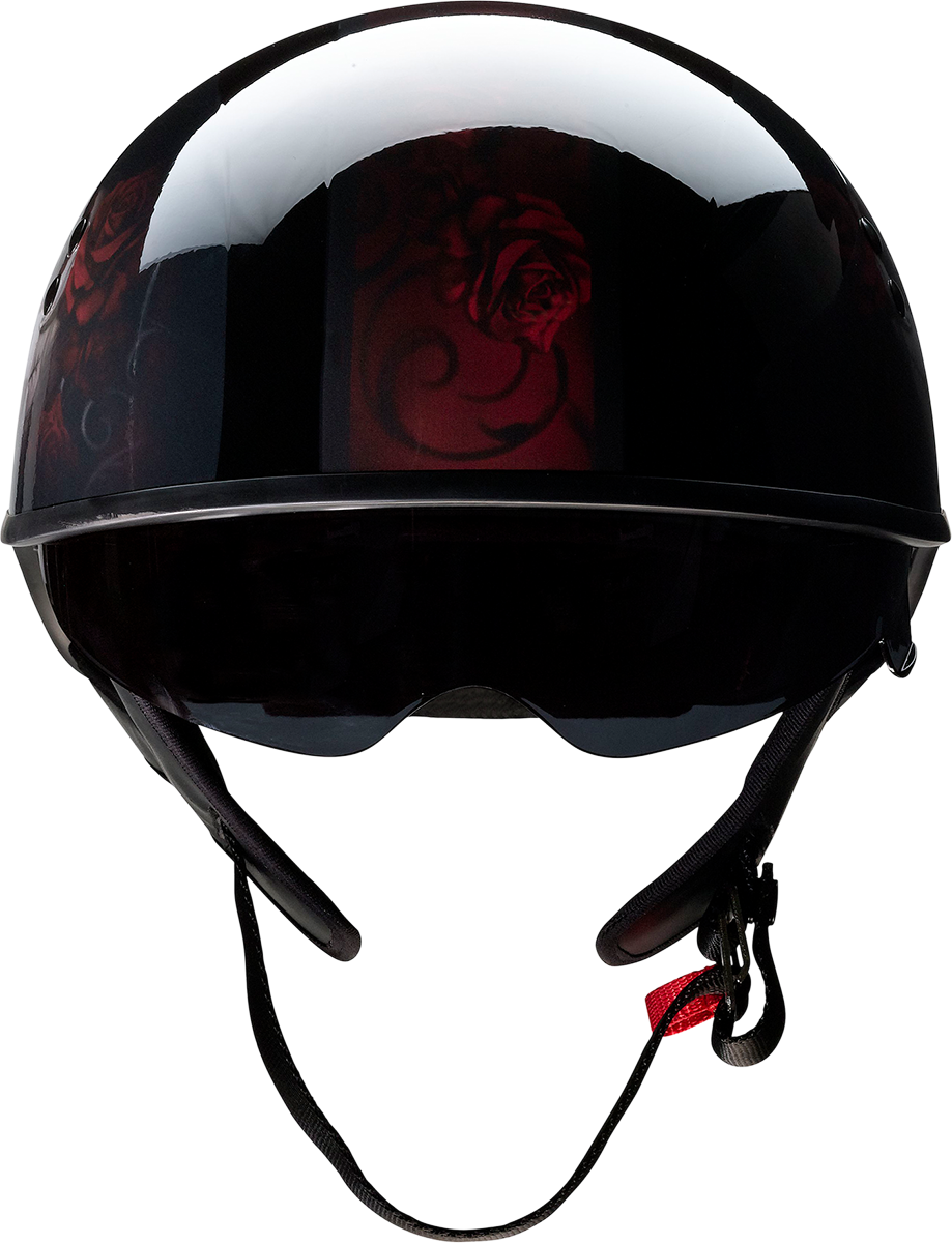 Z1R, Z1R Vagrant Helmet - Red Catrina, Black/Red, XL - Part Number 0103-1317