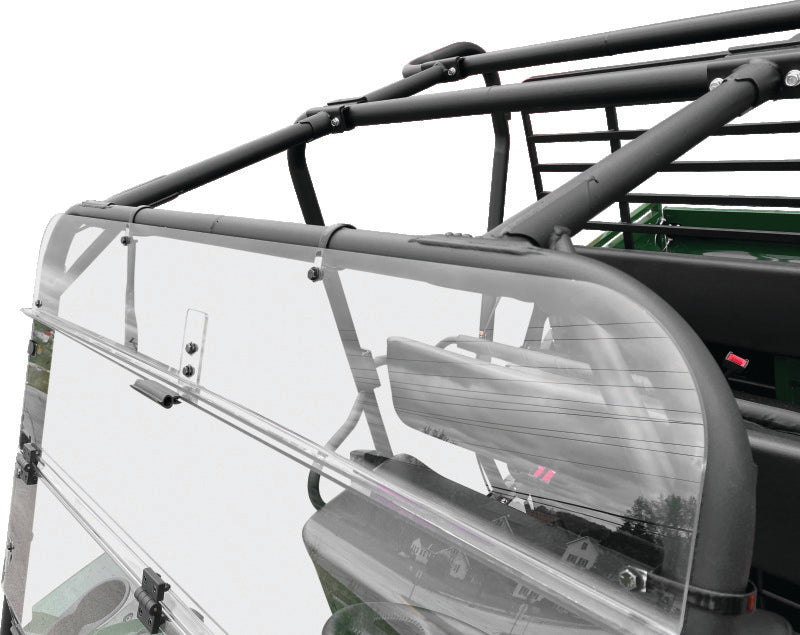 QuadBoss, QuadBoss KAF620 Mule 4010 Folding Windshield for Kawasaki KAF620 Mule 4010 4x4