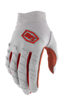 100% Airmatic Gloves - Silver - Small 10000-00040