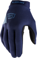 100% Women's Ridecamp Gloves - Navy/Slate - Medium 10013-00017