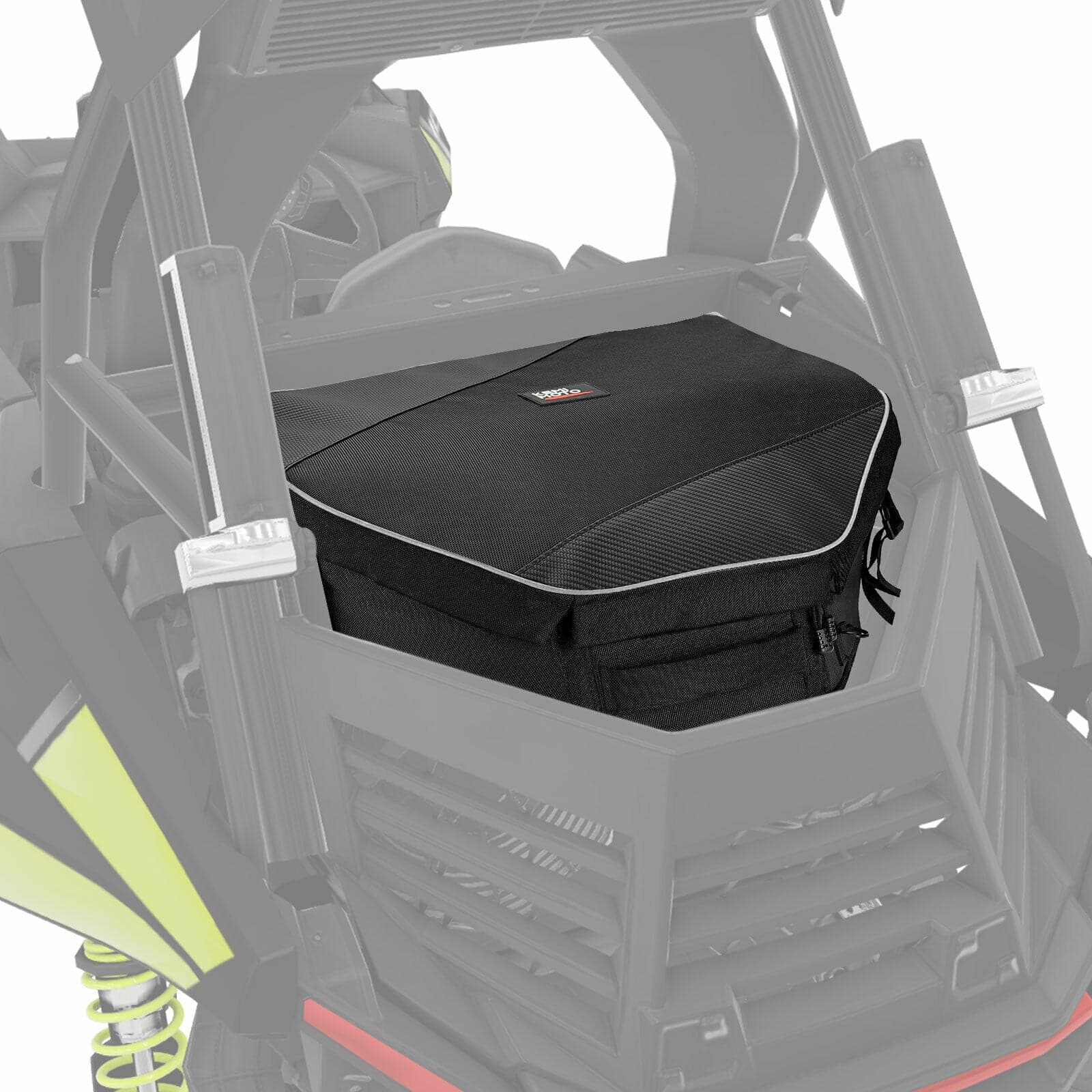 Kemimoto UTV Rear Storage Bag with Fixed Strap Polaris RZR XP 1000/Tur