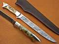 Damascus Flexible Blade Fillet Knife