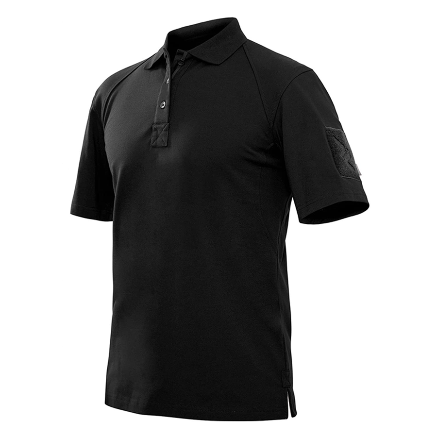 Men's Tactical Polo Shirt - Classic Fit Short Sleeve Performance Wear