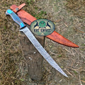 Best Knife for Filleting Fish – Handmade Damascus Fillet & Boning Knife