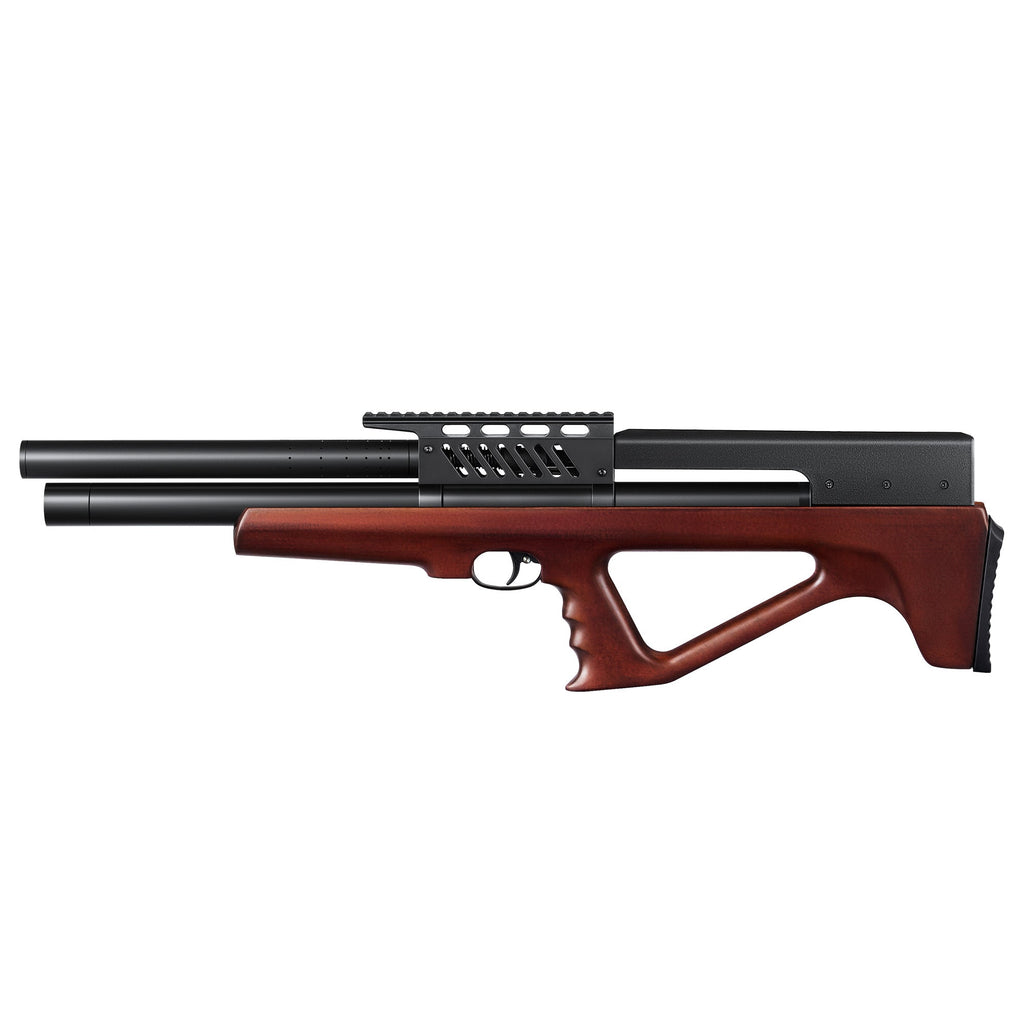 Pinty Thumper - 9 Pellet .22Cal Bullpup PCP Air Gun High Power for Small Game Hunting Shooting