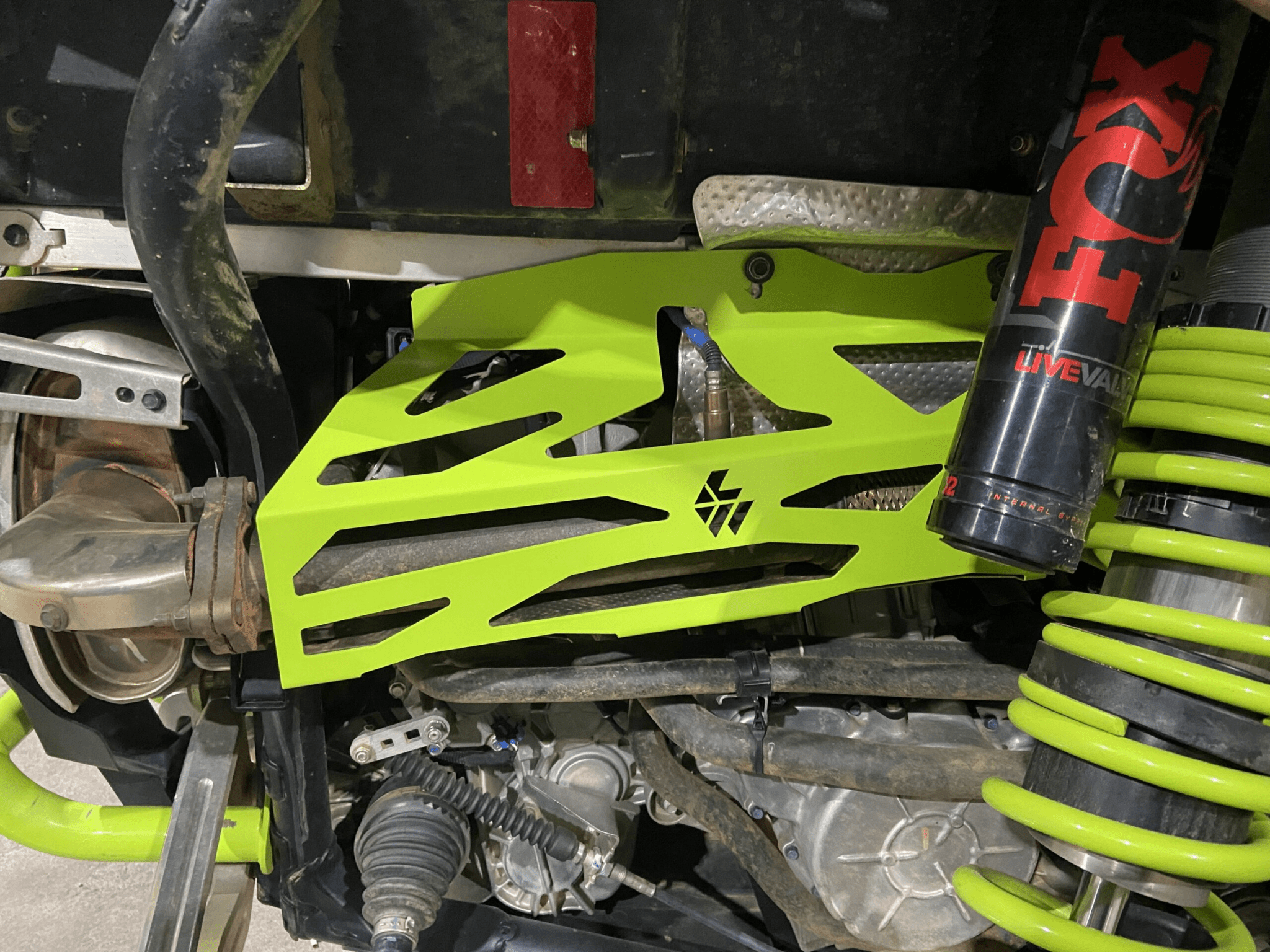 L&W Fab Exhaust Cover RZR for Pro XP/ Turbo R / Pro S