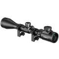 3-9x40 Rifle Scope, Red Green Illuminated Reticle Tactical Hunting Scope with Multicoated Lens & Scope Mount Rings