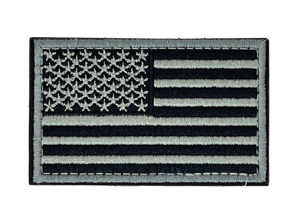 JupiterGear Tactical USA Flag Patch with Detachable Backing