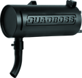 QuadBoss, QuadBoss 01-05 Polaris Sportsman 400 Slip-On Muffler with Black Finish and Welded Internal Parts