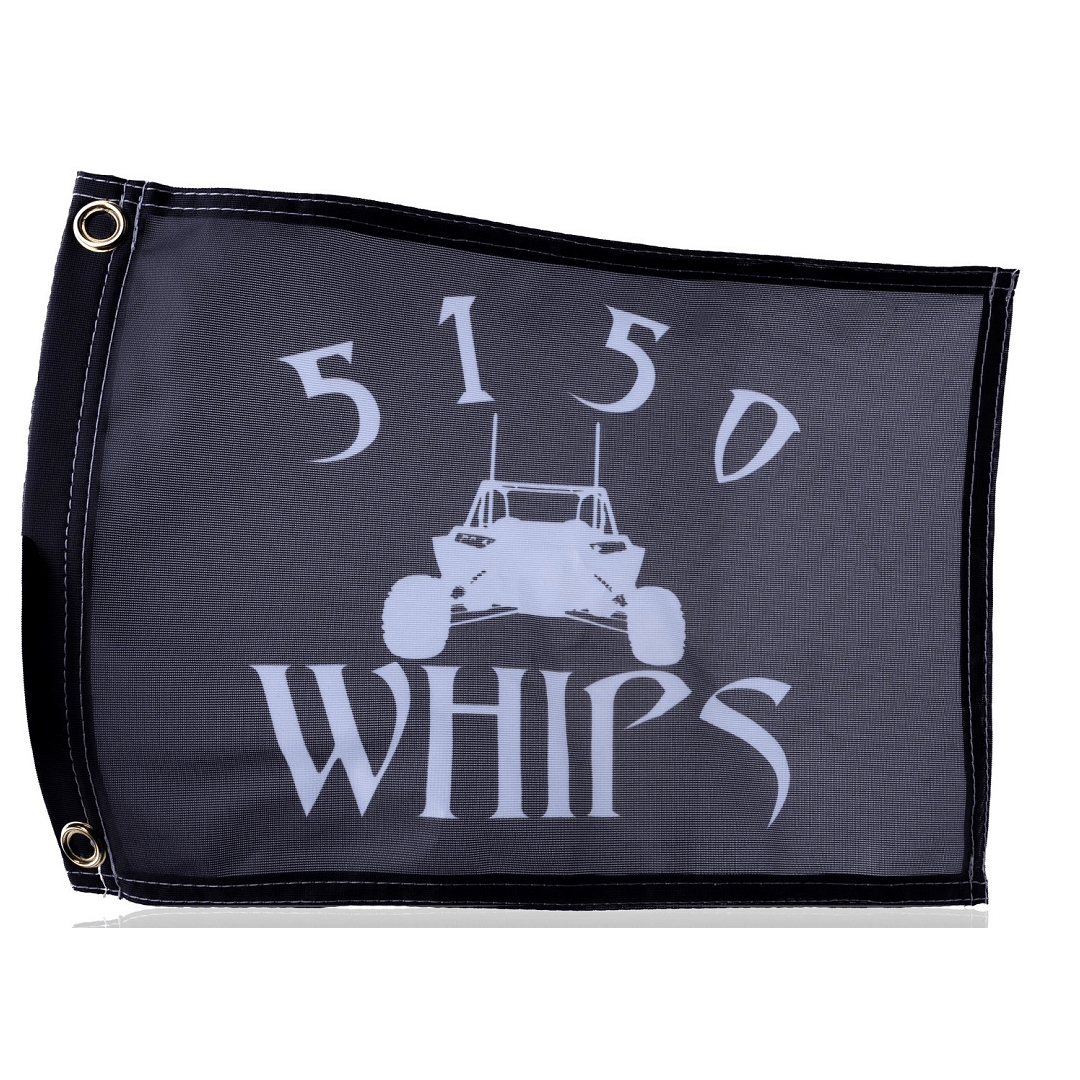 5150 Whips 3x5 Black 5150 Flag