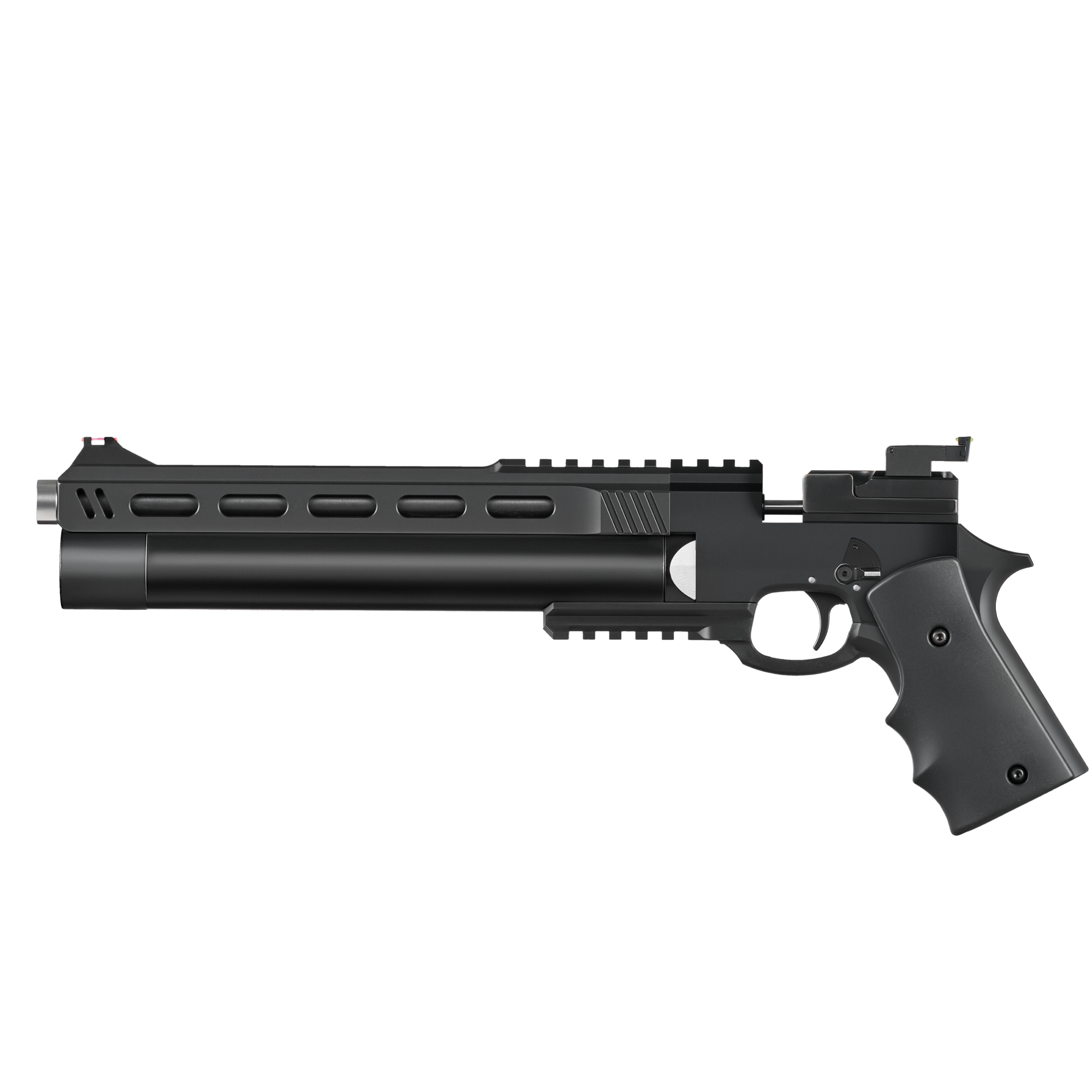 [Pre-Order]Pinty Buster - 9 Pellet .177/.22 Cal PCP Air Pistol, 4.5/5.5 mm High Power Air Gun for Dual 20mm Picatinny Rails