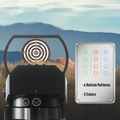 Pinty 4-in-1 Emoji Reticle Red/Green/Blue Dot Sight, 1X24X34 Reflex Sight with 21mm Rail