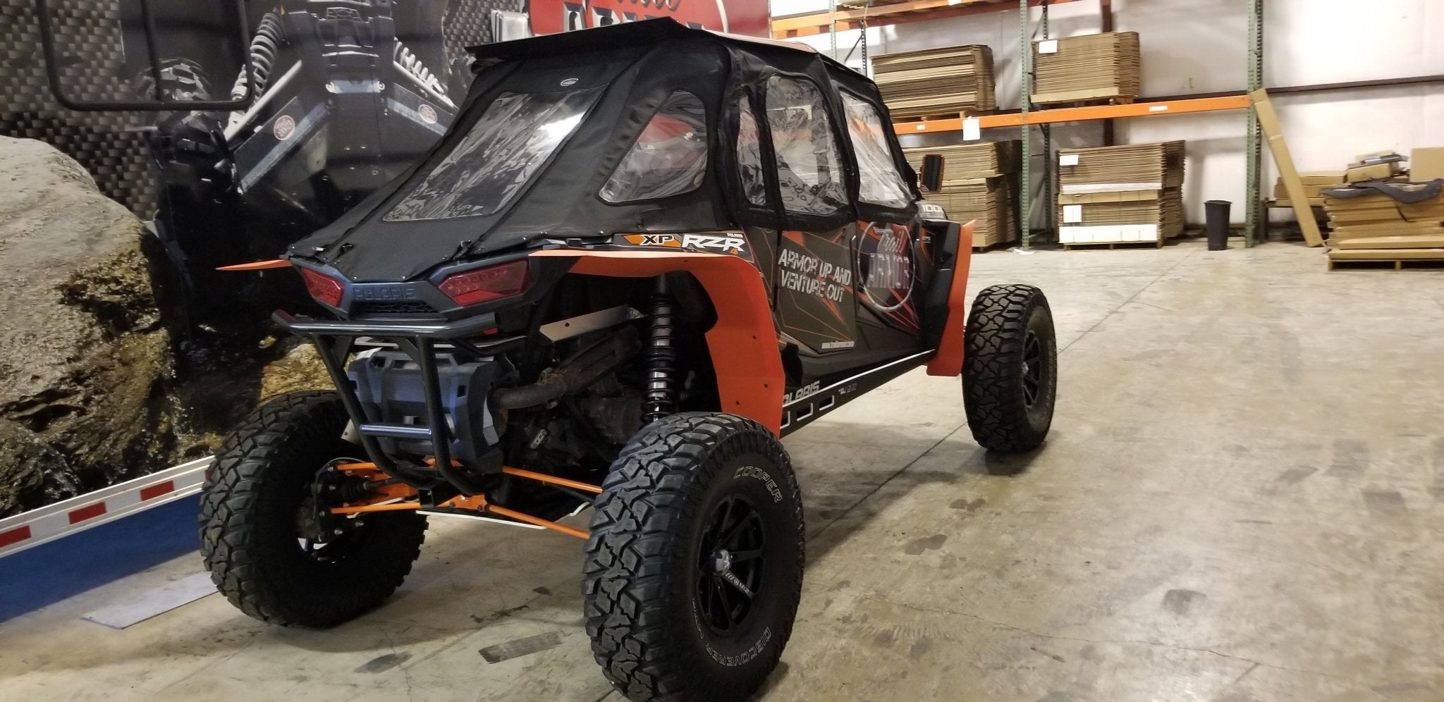 Trail Armor Mud Flap Fender Extensions for 2015-20 RZR S 900 / RZR S 1000 Model