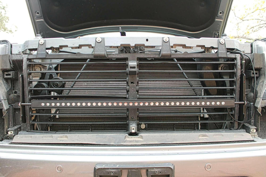 2019+ GMC Sierra 1500 Single 40in Light Bar - SLIM