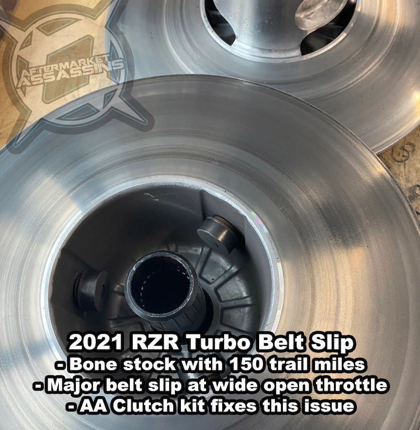 AA S4 Clutch Kit with Heavy Duty Primary & Secondary for 2021 RZR Turbo S