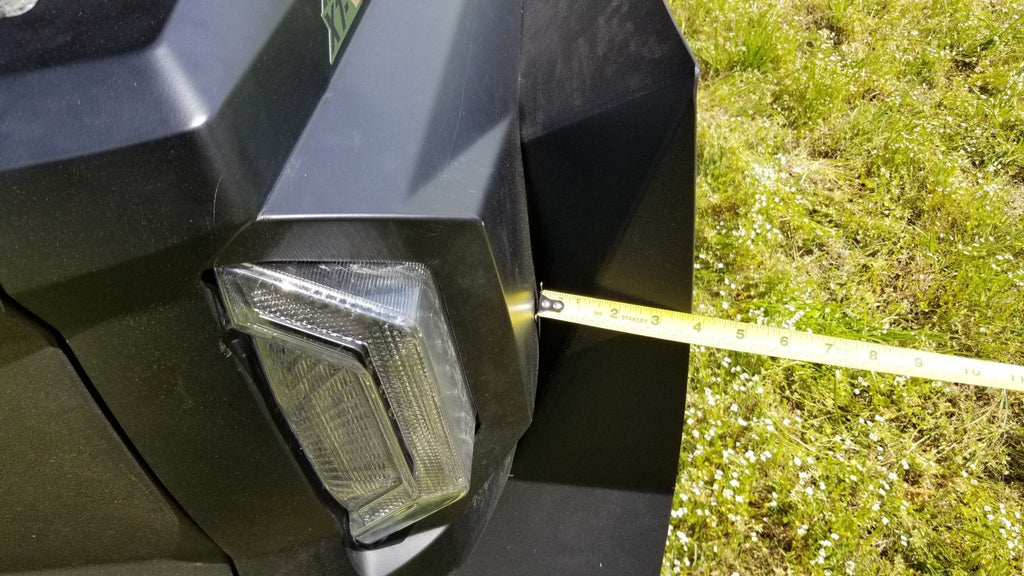 Trail Armor Mud Flap Fender Extensions for 2021+ Yamaha Wolverine RMAX 4