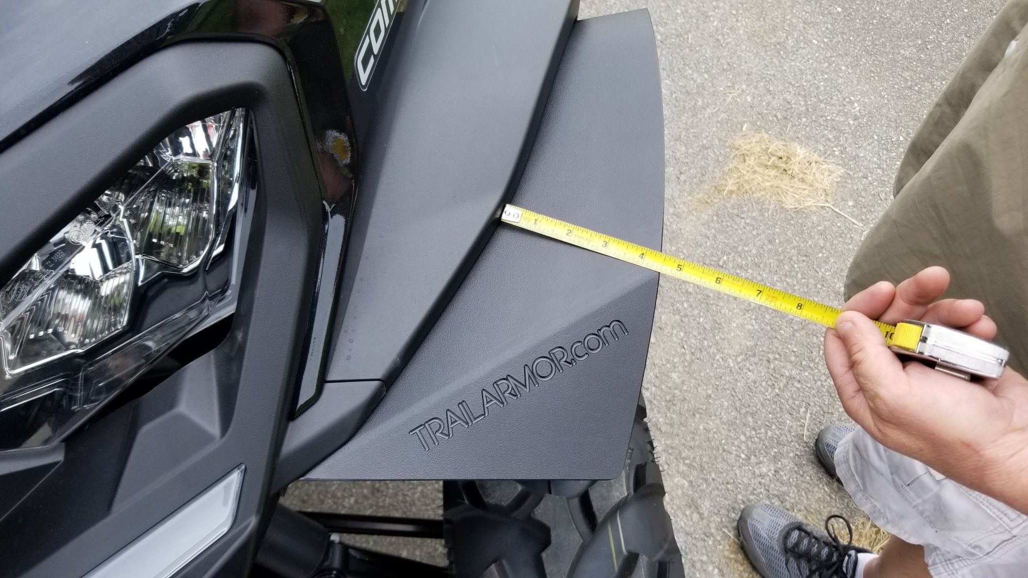 Trail Armor Mud Flap Fender Extensions for 2021-22 Can-Am Commander XT / DPS / Max