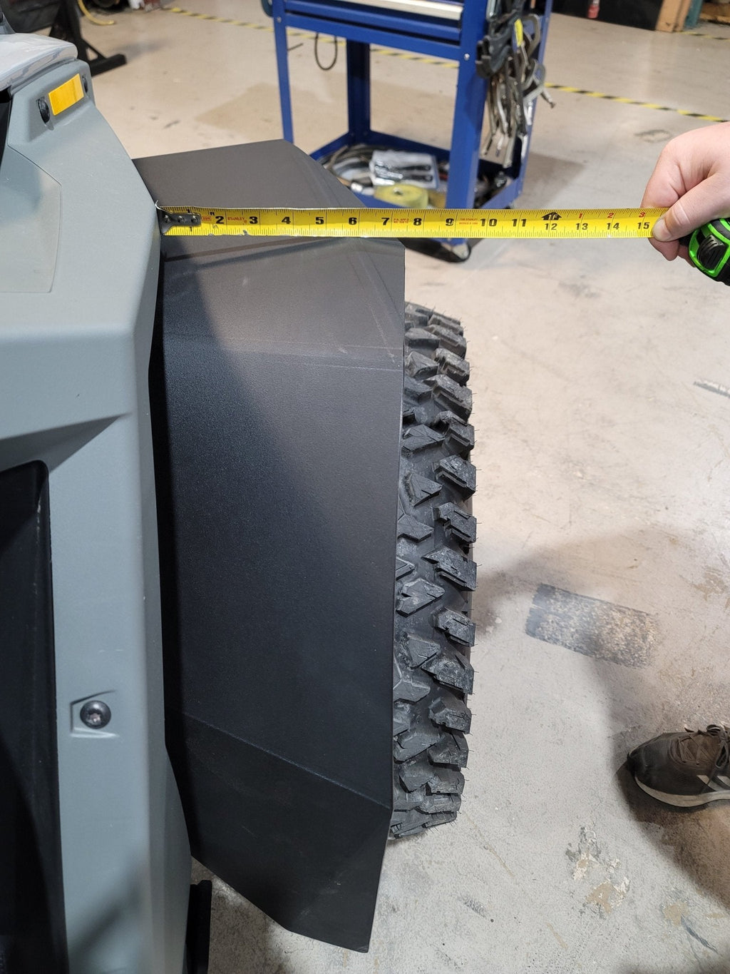 Trail Armor Mud Flap Fender Extensions for 2020+ Polaris RZR Pro XP / Turbo R
