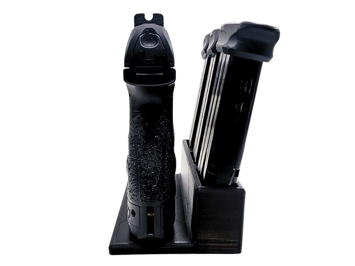 Pistol Stands (Magazine Propped)
