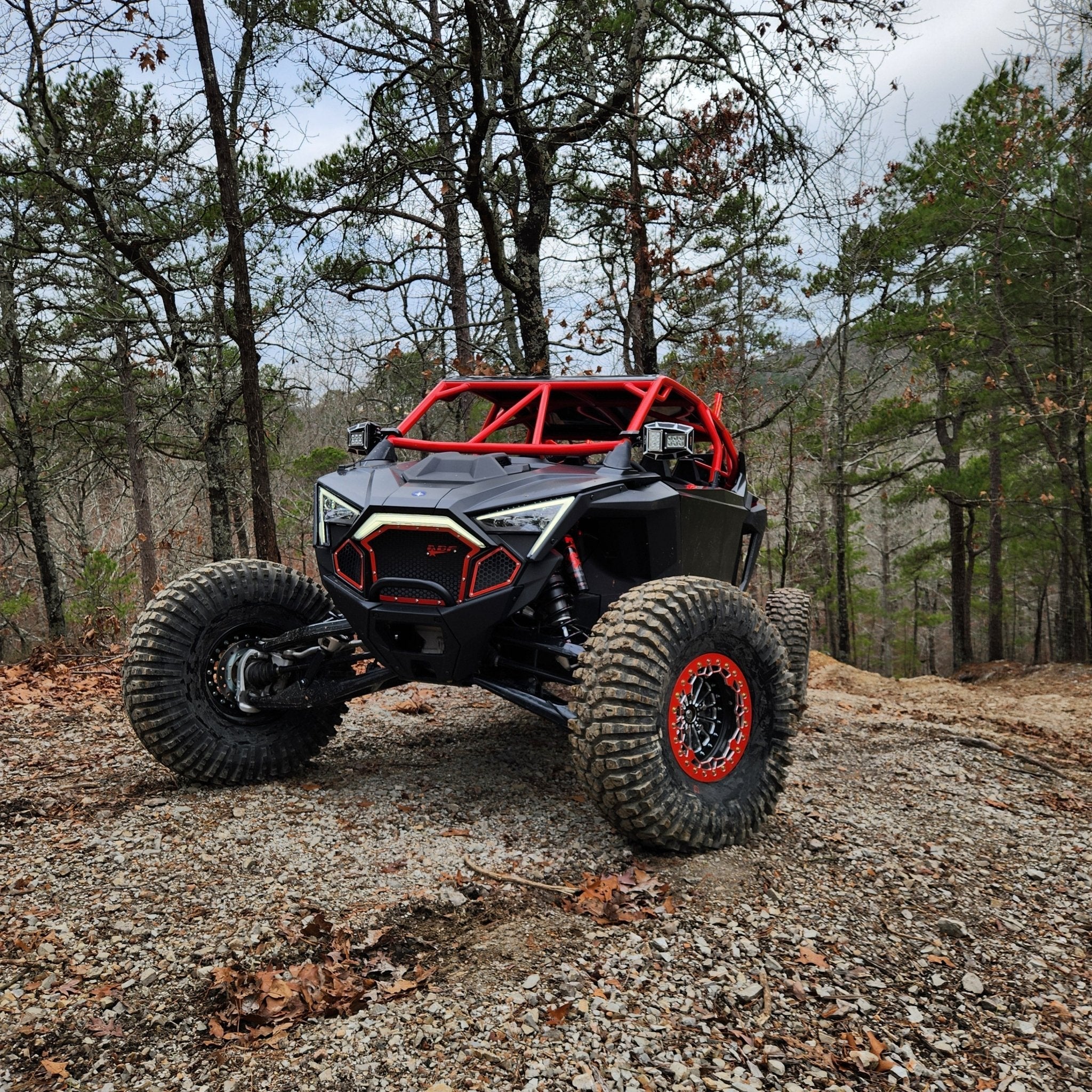 Alba Racing Crusher Pro Beadlock Wheels for Polaris 5 Lug - RZR Pro R / Turbo R / Xpedition / 1500