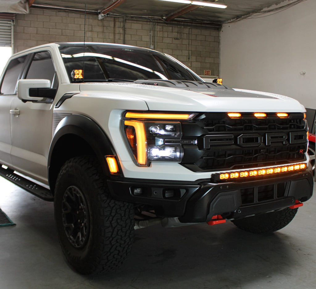 Ford Raptor Gen 3 ditch lights 2024+ Refresh Ditch Lights - PRO