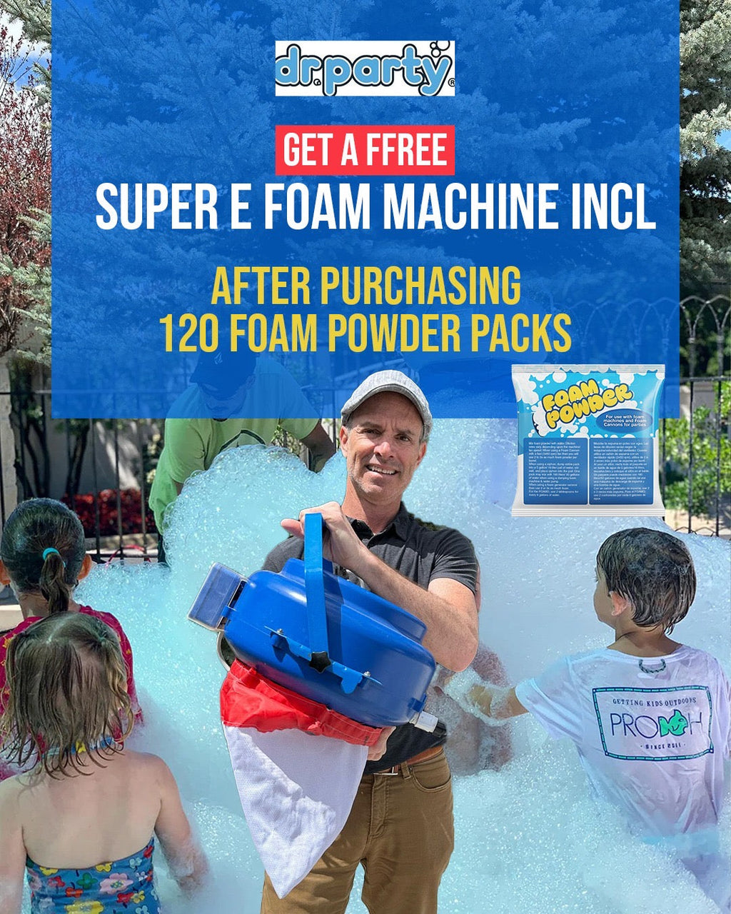 Foam Powder Packs 6 – 24 - 34-40 - 68- 80-102-102-120-136- 170- 204