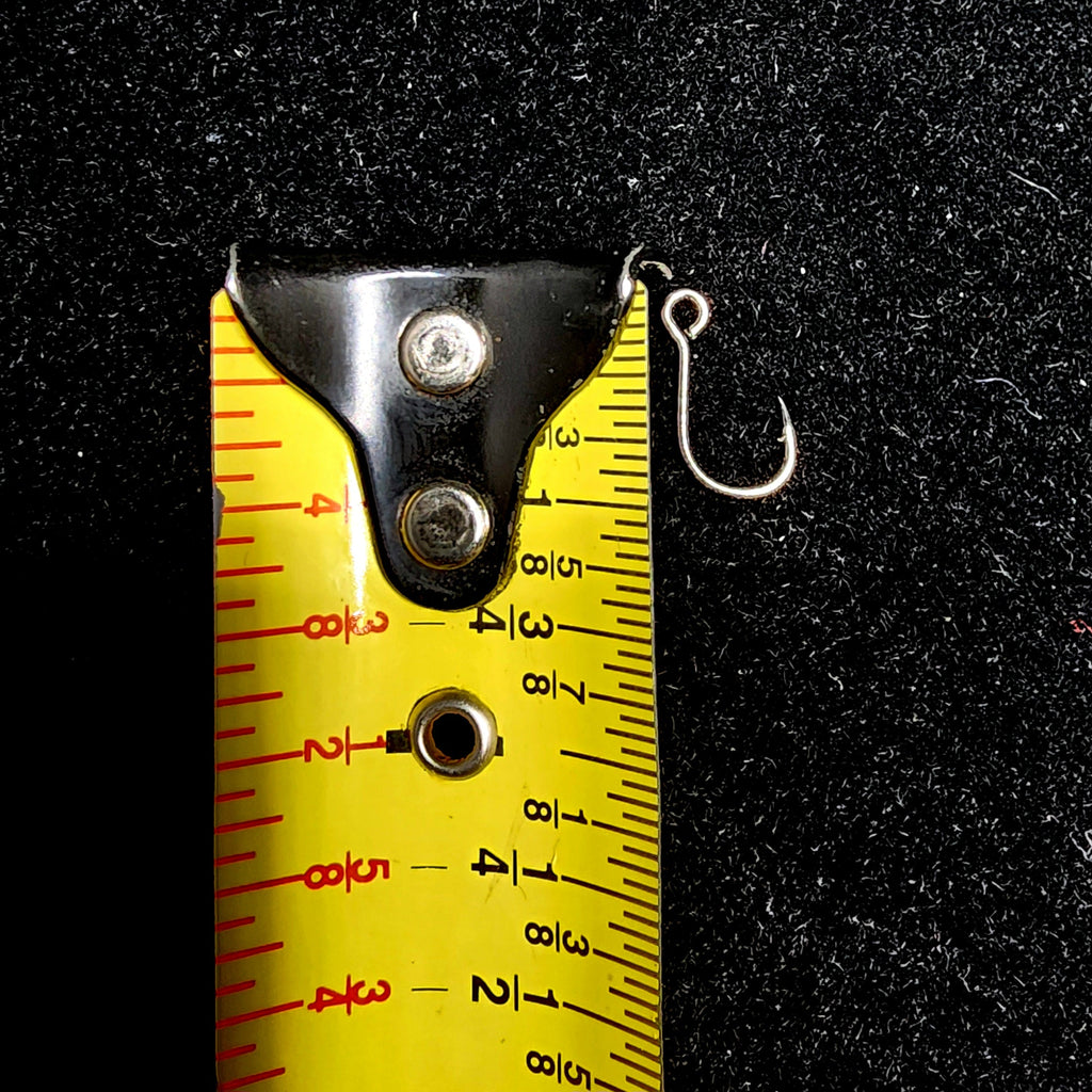 Large Eye Inline Single Hooks (Treble Replacement Hooks 10 pack)