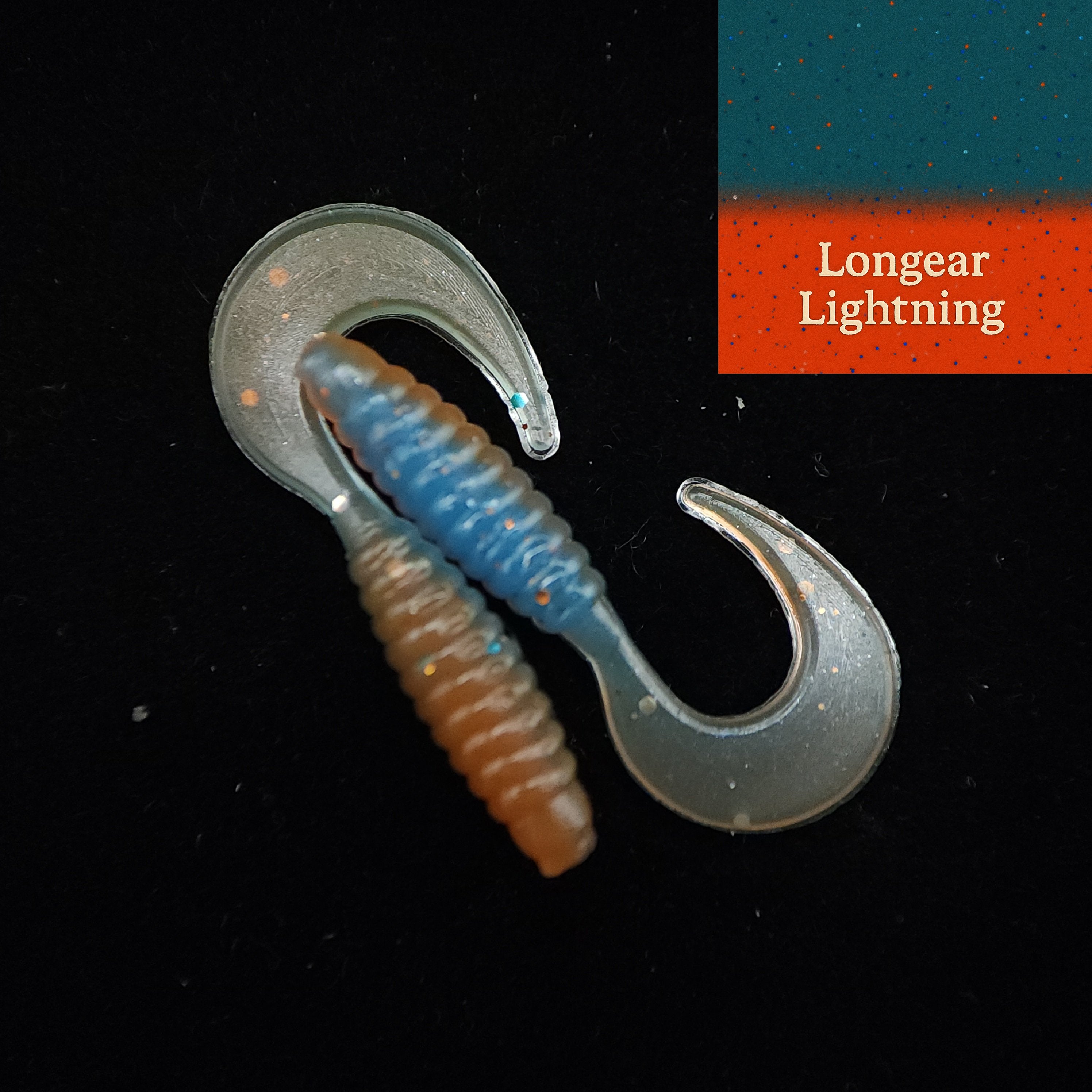 1" Micro Curl Tail Grub "The Tennessee Twister"